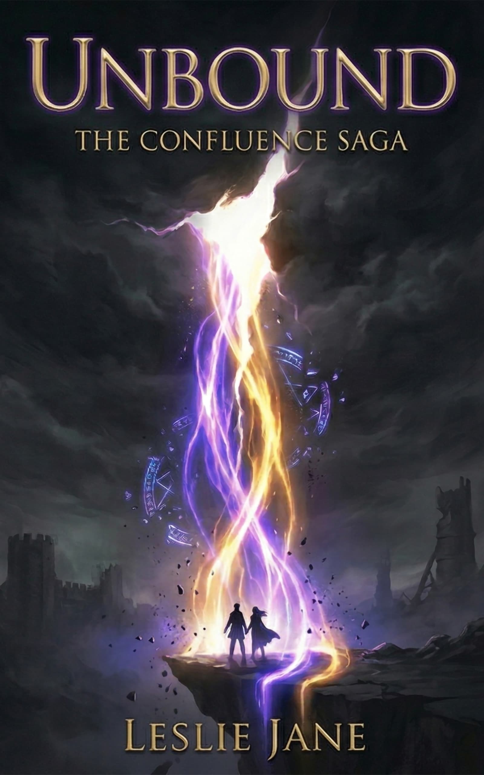 Unbound book cover — The Confluence Saga Book Three